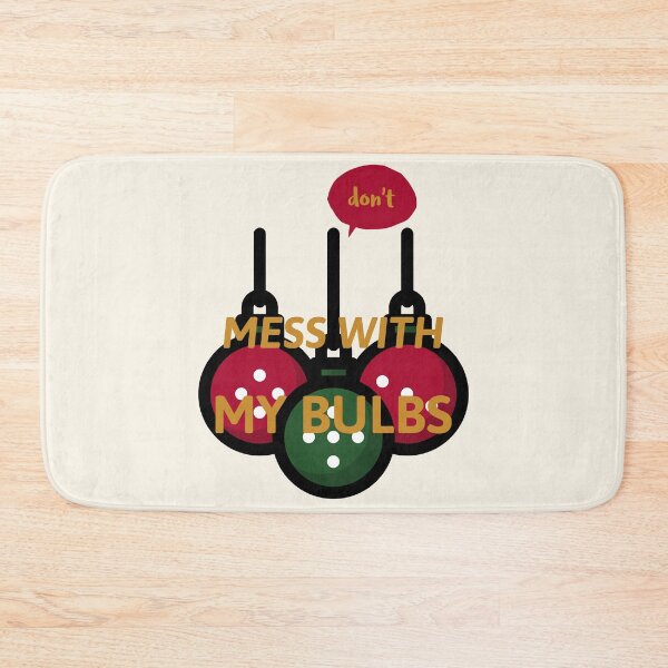 Item preview, don't MESS WITH MY BULBS cream designed and sold by AndPeace702.