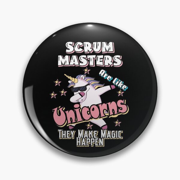 Item preview, Scrum Master Make Magic Happen designed and sold by GoldStarling.