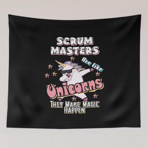 Item preview, Scrum Master Make Magic Happen designed and sold by GoldStarling.