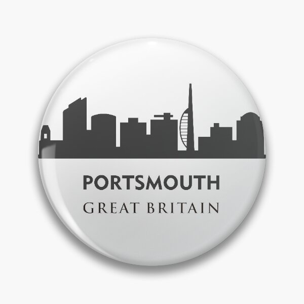 Item preview, United Kingdom - Great Britain Cities - Portsmouth City Tour Skyline designed and sold by RetComly.