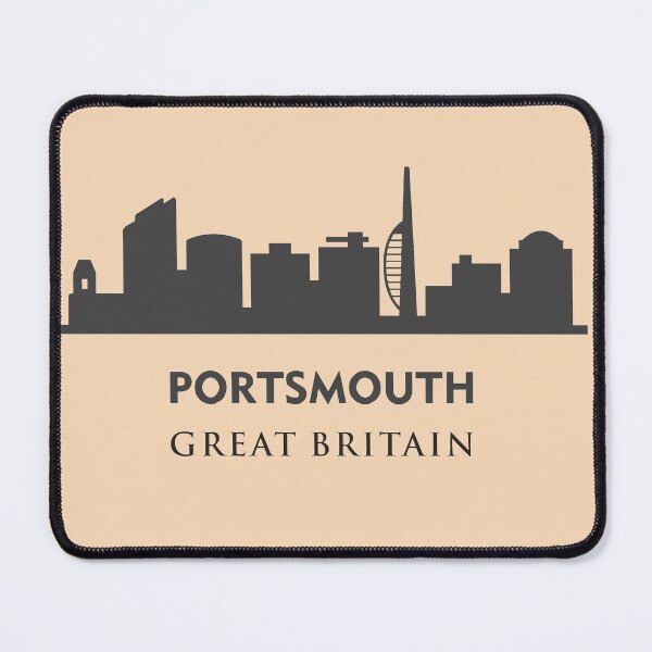 Item preview, United Kingdom - Great Britain Cities - Portsmouth City Tour Skyline designed and sold by RetComly.