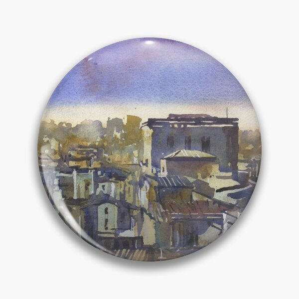 Item preview, Palazzo Vecchio and skyline of Florence, Italy at sunset designed and sold by rfoxphoto.