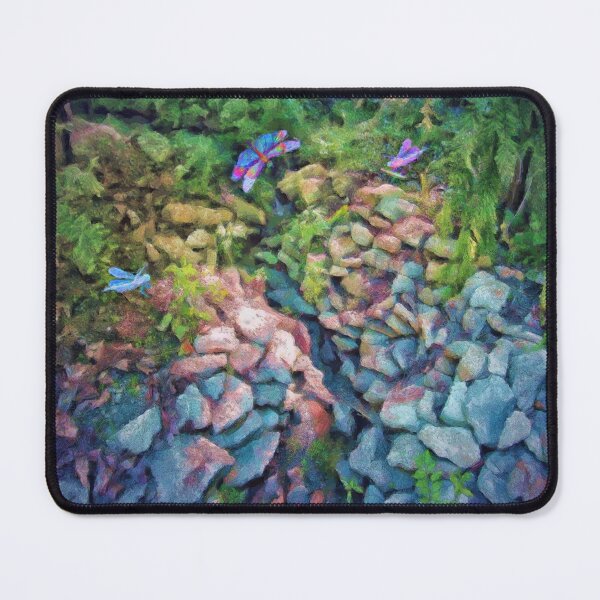 Item preview, Dragonflies Above The Crevice designed and sold by RiverDeeDesigns.