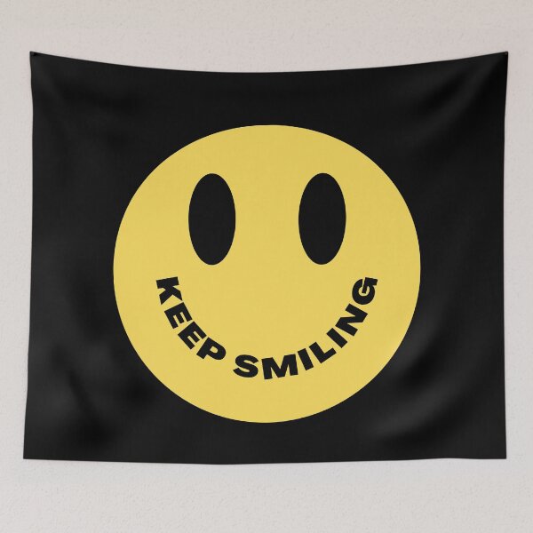 Item preview, Keep Smiling| Happy smiley face designed and sold by brinikki.
