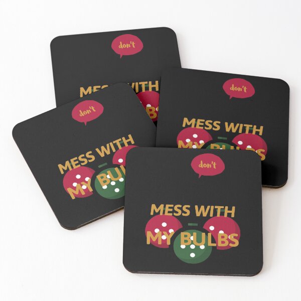 Item preview, don't MESS WITH MY BULBS black designed and sold by AndPeace702.