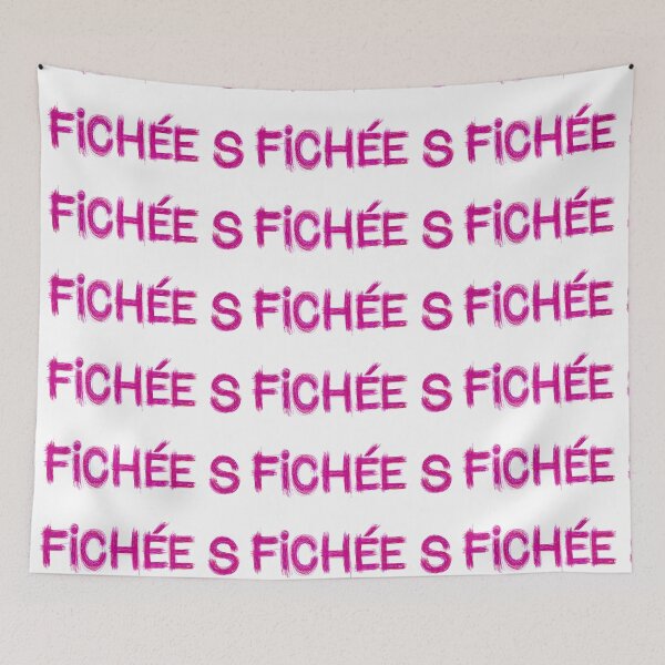 Item preview, Sheet S (Fuchsia pink, white background) designed and sold by MentaLee.