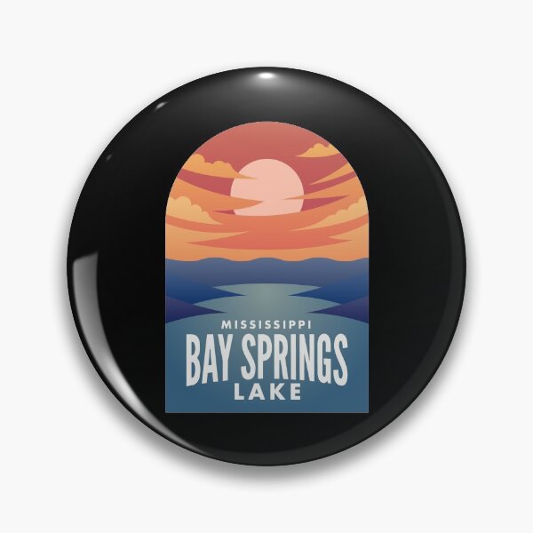 Artikelvorschau, Bay Springs Lake MS Retro Sunset entworfen und verkauft von HalpinDesign.