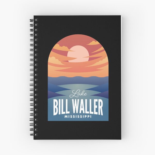 Item preview, Lake Bill Waller MS Retro Sunset designed and sold by HalpinDesign.