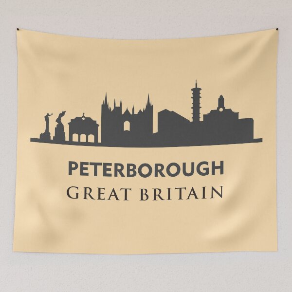 Item preview, United Kingdom - Great Britain Cities - Peterborough City Tour Skyline designed and sold by RetComly.