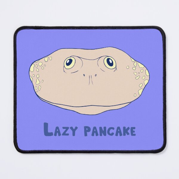 Item preview, Lazy Pancake - Frog Face designed and sold by elevenkivi.