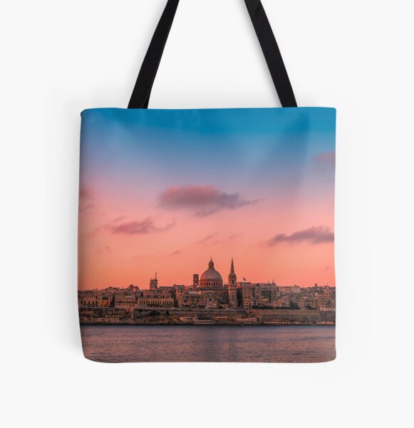 Malta Valletta Tote Bags Redbubble