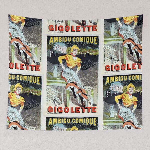 Item preview, Vintage French theatre Paris ad, Gigolette designed and sold by aapshop.