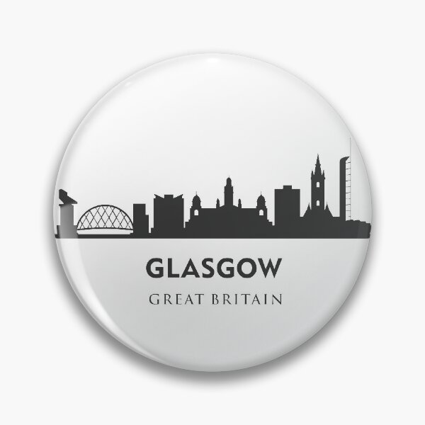 Item preview, United Kingdom - Great Britain Cities - Glasgow City Tour Skyline designed and sold by RetComly.