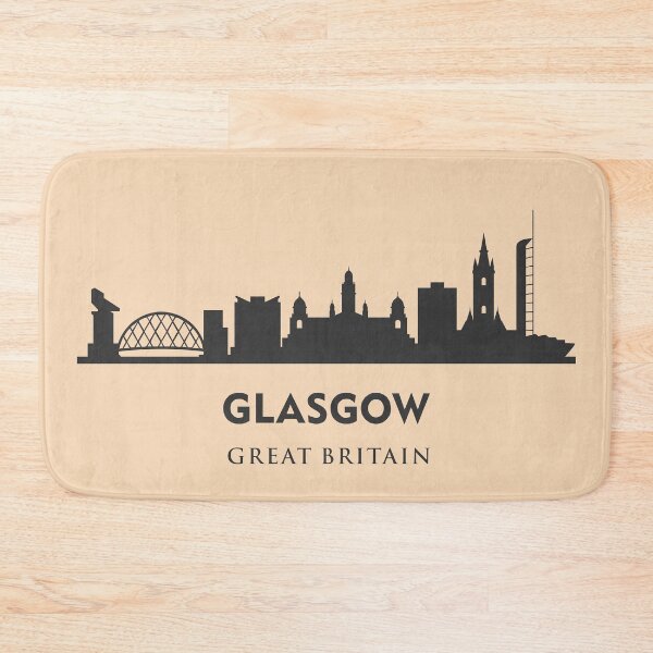 Item preview, United Kingdom - Great Britain Cities - Glasgow City Tour Skyline designed and sold by RetComly.