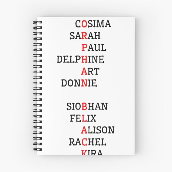Item preview, Orphan Black Characters designed and sold by SofuTofu.