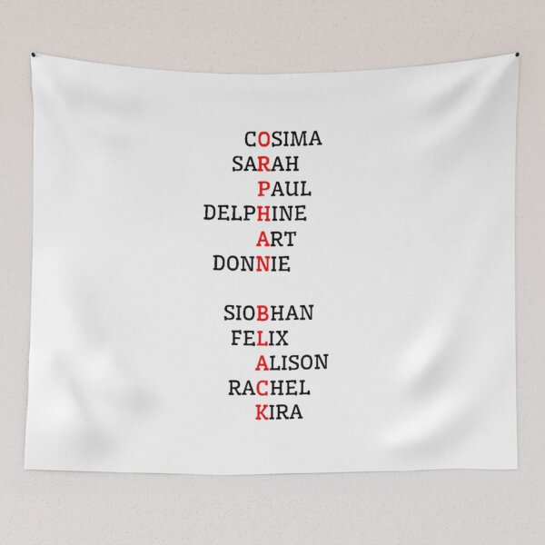 Item preview, Orphan Black Characters designed and sold by SofuTofu.
