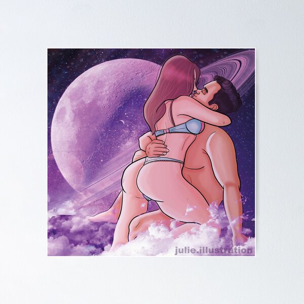 Aperçu de l'œuvre Saturne créée et vendue par Julie Illustration.