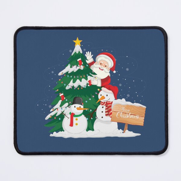 Item preview, Santa with Snow Men Design designed and sold by Eviora Premium.