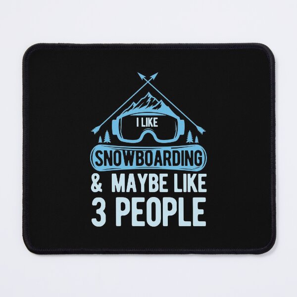 Item preview, Funny Snowboard Snowboarding designed and sold by artworkbyrihen.
