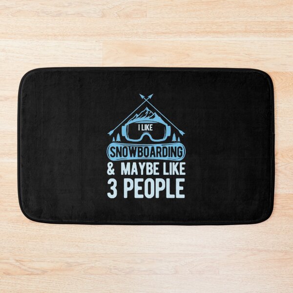 Item preview, Funny Snowboard Snowboarding designed and sold by artworkbyrihen.