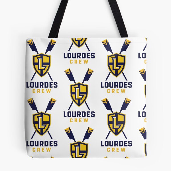 Item preview, Lourdes Crew Double Oars and Shield designed and sold by Lourdes-Rowing.