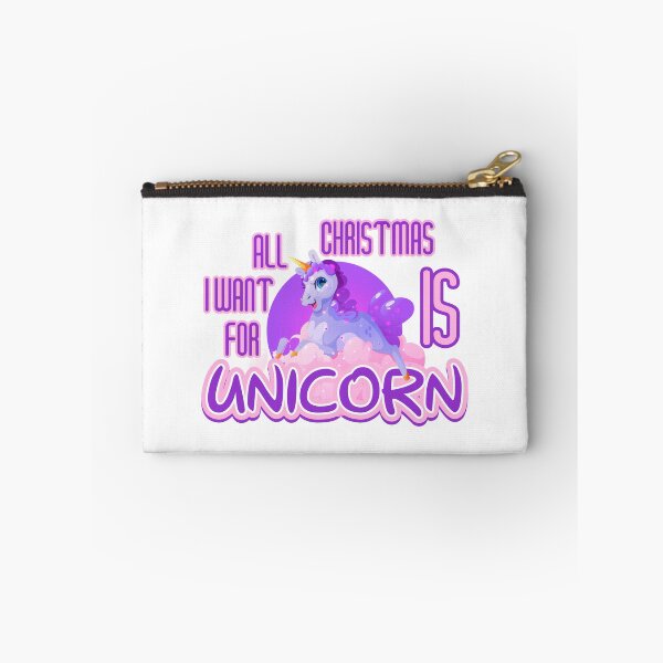 Item preview, All I Want For Christmas Is A Unicorn designed and sold by COLORS STORE.
