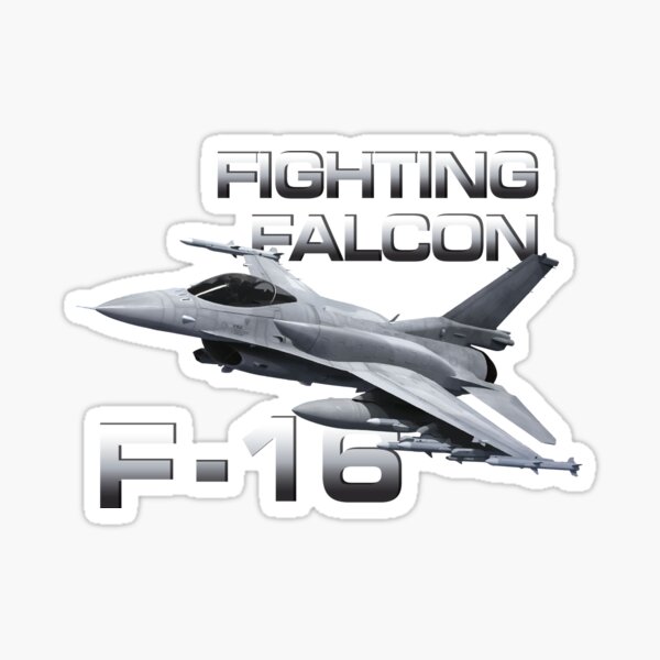 F16 Fighting Falcon Air Force Defense Fighter Jet Sticker For Sale By