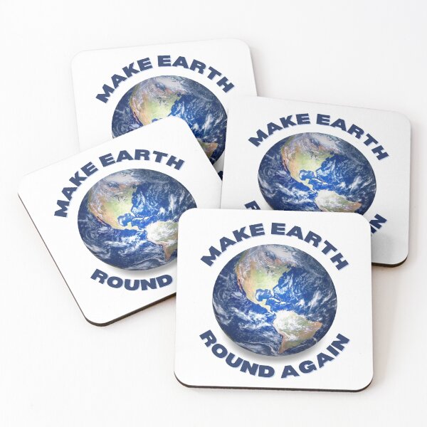 Item preview, Make Earth Round Again designed and sold by trendingatees.