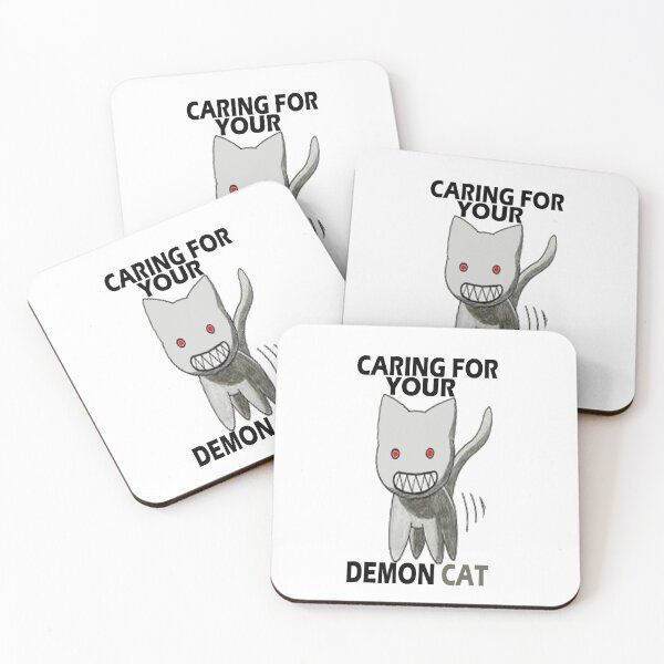 Item preview, Caring For Your Demon Cat designed and sold by Grimecrom.