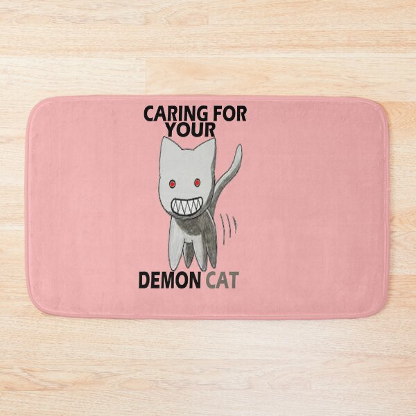 Item preview, Caring For Your Demon Cat designed and sold by Grimecrom.