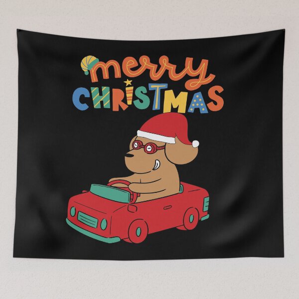 Item preview, Dog Driving A Car designed and sold by player-502.
