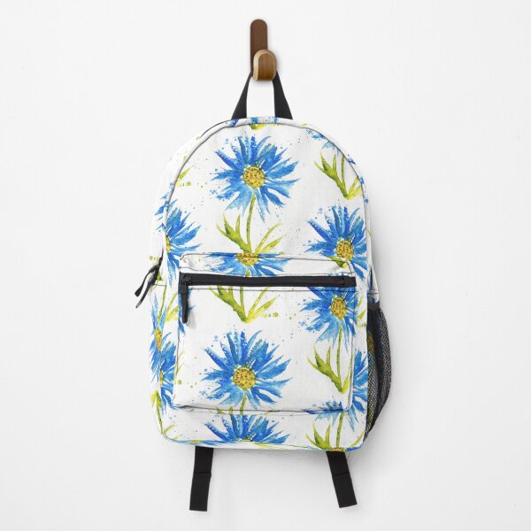 Item preview, Blue flower artwork designed and sold by Monika Howarth.
