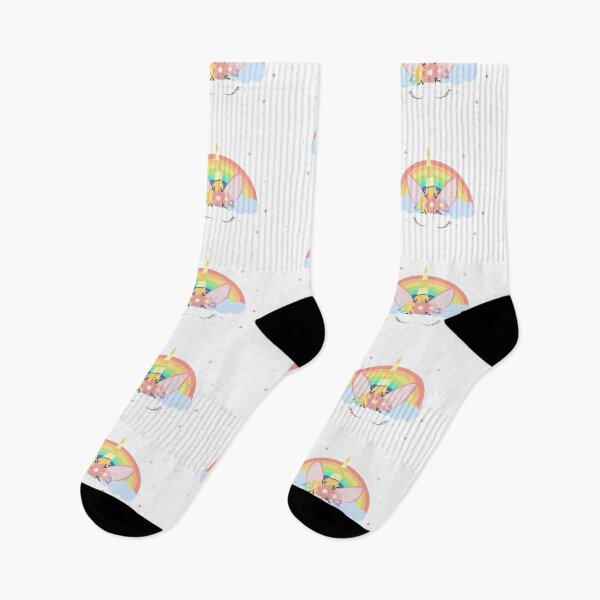 Item preview, Cute unicorn with flowers and rainbow designed and sold by KsuWonder.