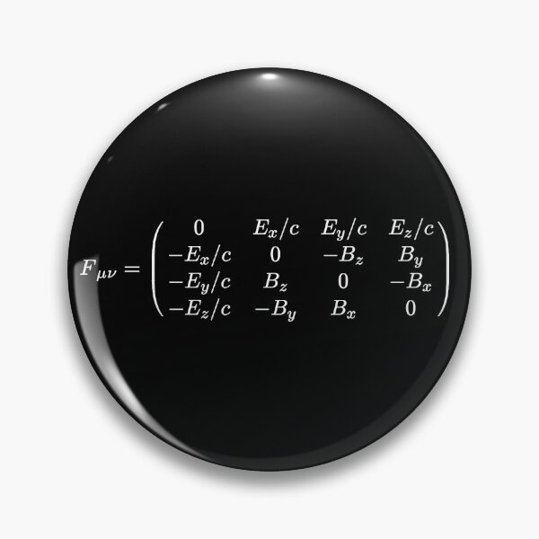 Item preview, Faraday electromagnetic tensor dark version designed and sold by NoetherSym.