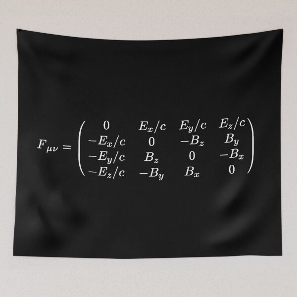 Item preview, Faraday electromagnetic tensor dark version designed and sold by NoetherSym.