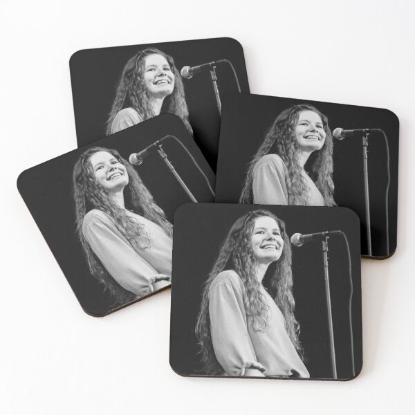 Item preview, Edie Brickell BW Photograph designed and sold by ConcertImages.