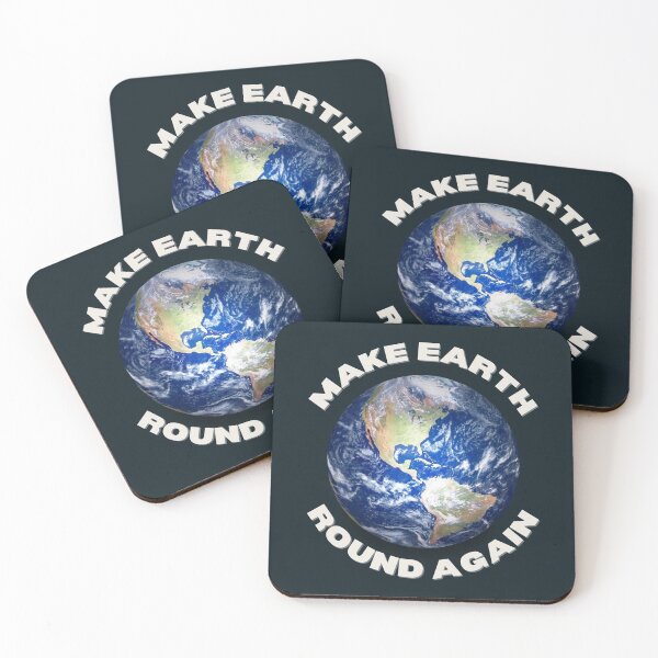 Item preview, Make Earth Round Again designed and sold by trendingatees.