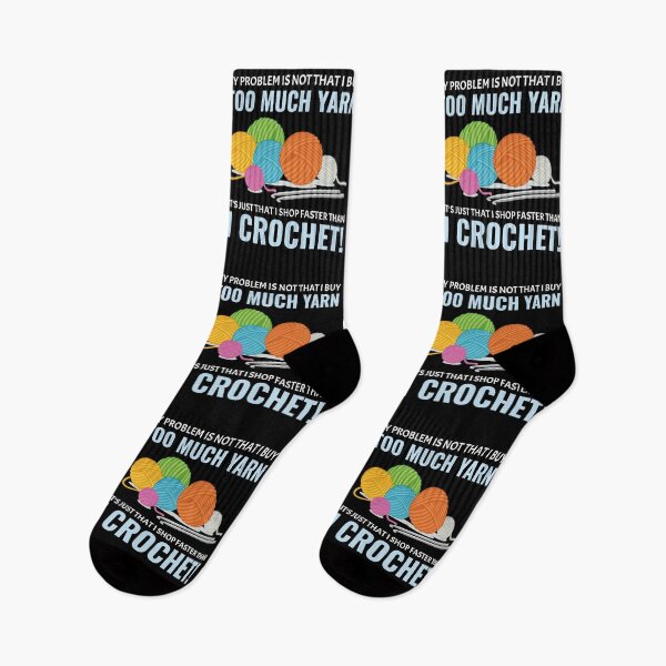 Item preview, Crocheting Crochet Knitting Crocheter Funny designed and sold by CuteDesigns1.