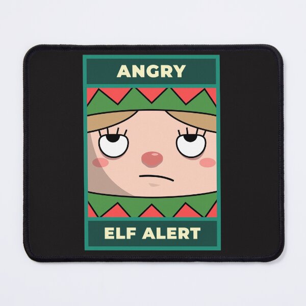 Item preview, Angry Elf Alert designed and sold by AwakenedCraft.
