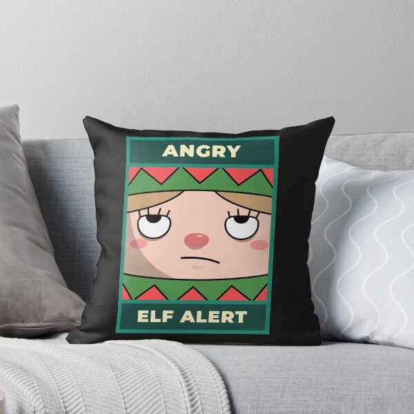 Item preview, Angry Elf Alert designed and sold by AwakenedCraft.