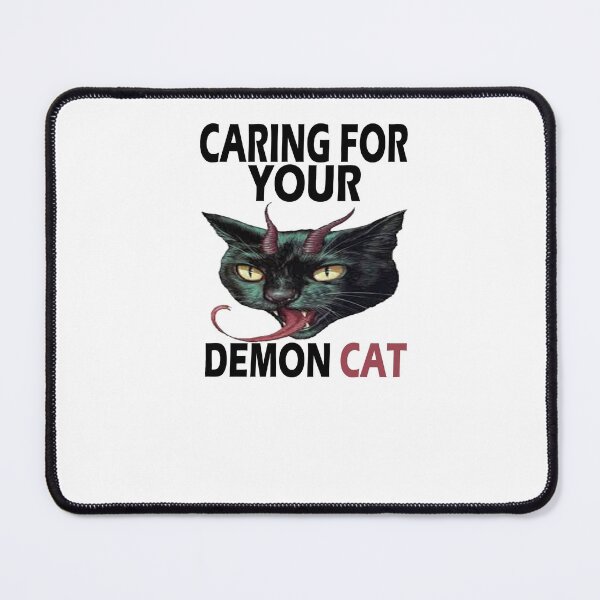 Item preview, Caring For Your Demon Cat designed and sold by Grimecrom.