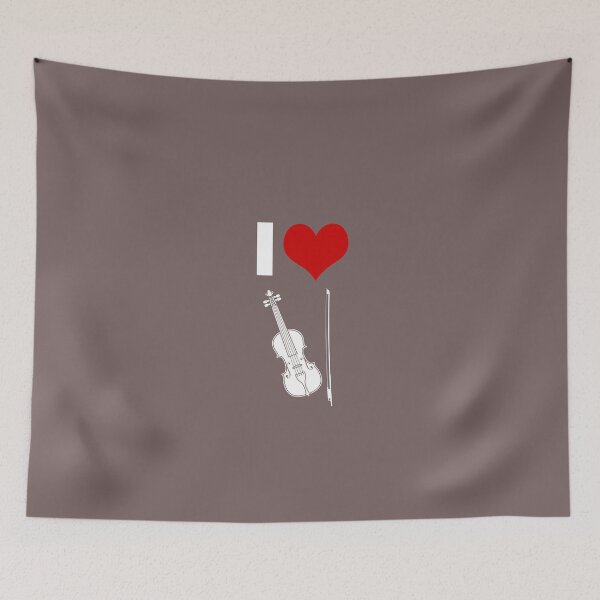 Item preview, I Heart Love Violin designed and sold by AlwaysAwesome.
