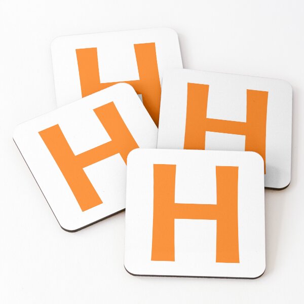 Item preview, Orange color Letter H designed and sold by WECreations.