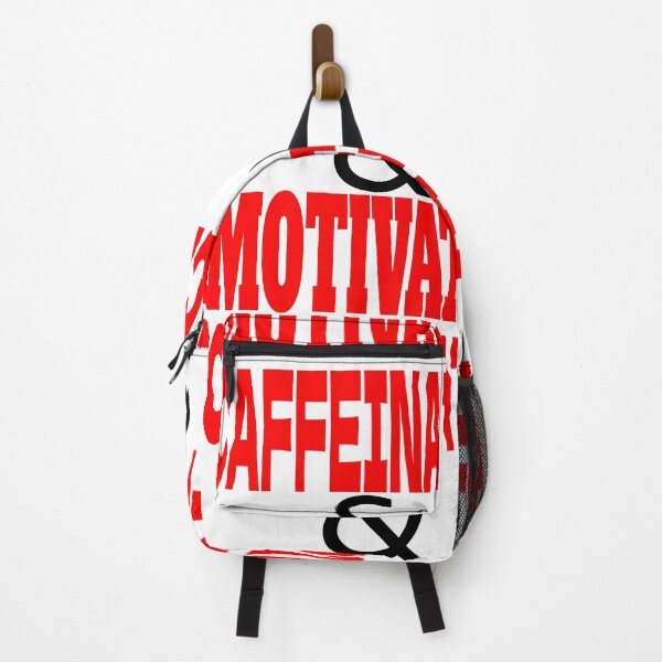 Item preview, CAFFEINATED and MOTIVATED designed and sold by CRINGEWORTHY TEES.