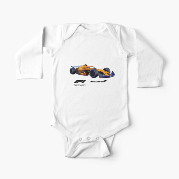 Mc Laren Formule 1 Long Sleeve Baby One-Piece