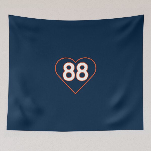 Item preview, Demaryius Thomas Heart 88 designed and sold by EscherTDesigns.