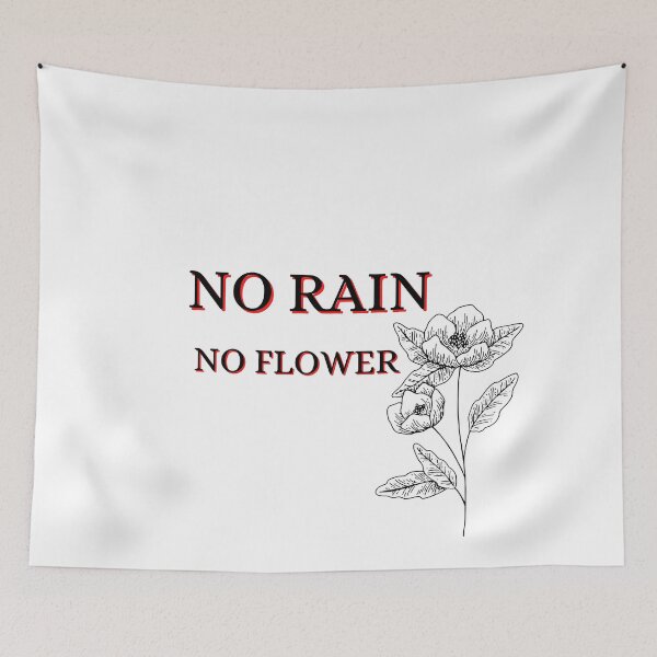 Item preview, No rain no flower designed and sold by SheryfaEl.