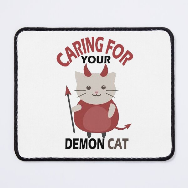Item preview, Caring For Your Demon Cat designed and sold by Grimecrom.
