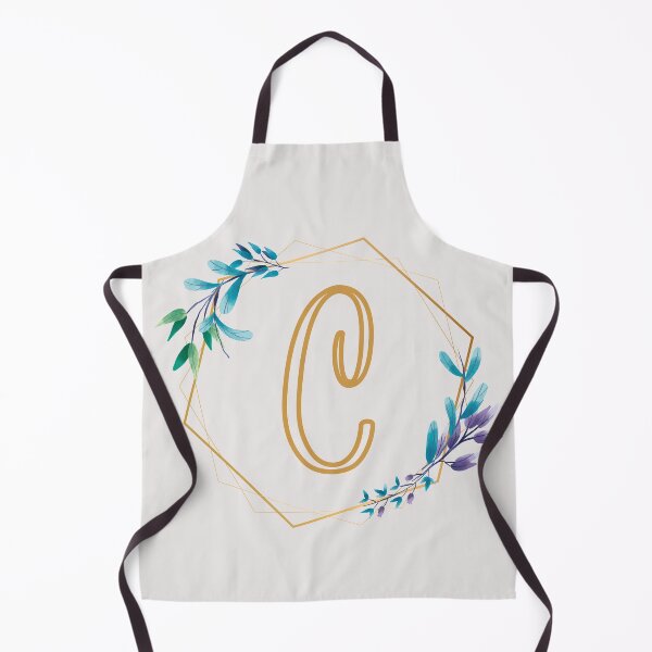 Item preview, Cursive Letter C Floral Frame designed and sold by LetterMom.