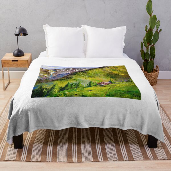 Item preview, Alps. Green meadows designed and sold by Natalia_Shchip.